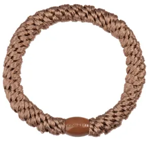 Kknekki elastik fra Bon Dep #02, brun nougat