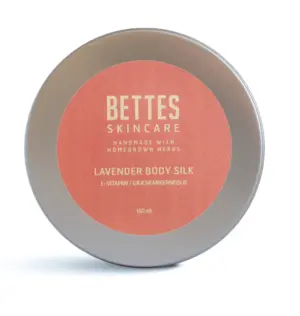 Bettes Skincare Lavender Body Silk, 150 ml