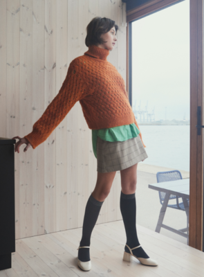 MP Woman knæstrømper med merinould og silke, flere farver