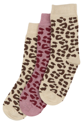 Minipop bambusstrømper 3-pak mix, Leo