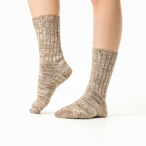 Living Crafts økologiske sokker i bomuld, Autumn Morning