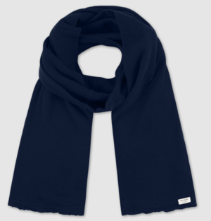 By Basics 1024 aflangt tørklæde i merinould - vælg farve