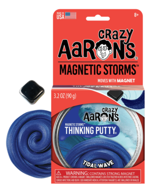 Crazy Aarons Thinking Putty, Magnetisk - Tidal Wave