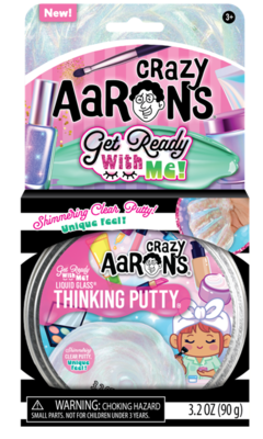Crazy Aarons Thinking Putty, Get Ready With Me