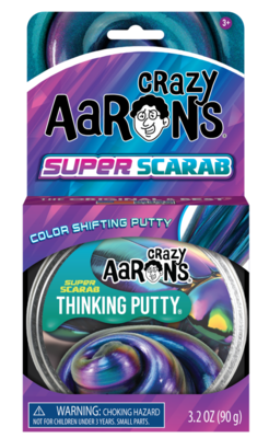Crazy Aarons Thinking Putty, Super Scarab