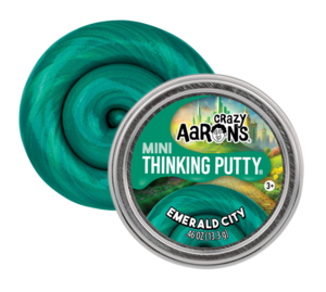 Crazy Aarons Thinking Putty Mini, Emerald City