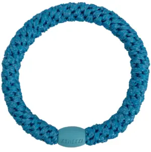 Kknekki elastik fra Bon Dep #10, Azure blue glitter