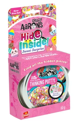 Crazy Aarons Thinking Putty, Hide Inside Sweet Surprice