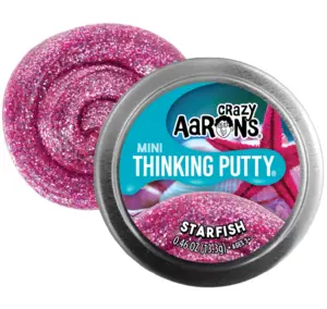 Crazy Aarons Thinking Putty Mini, Starfish