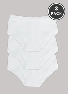 SmartKnitKids sømløse trusser, pakke med 3 par - hvid eller mixet