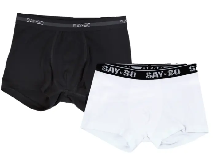 Say So øko boxershorts, sort eller hvid