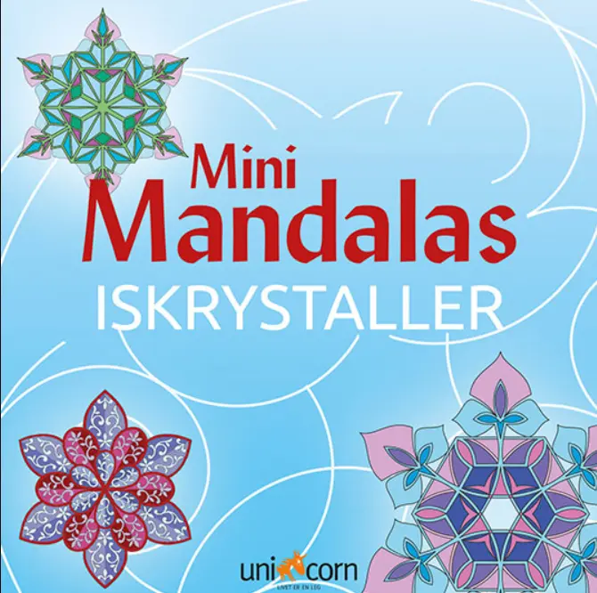 Mini Mandalas fra Unicorn, iskrystaller