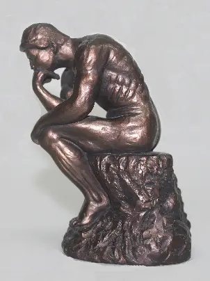 Figur Rodin "The thinker" 18 cm