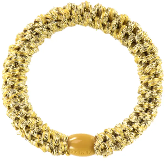 Kknekki elastik fra Bon Dep #03, guld glimmer