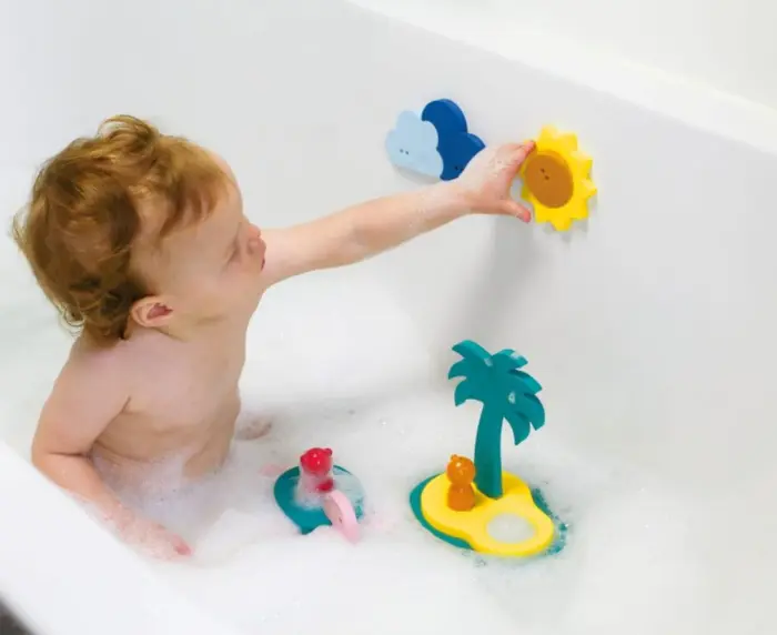Quutopia puslespil til badet, 3D skatteøen