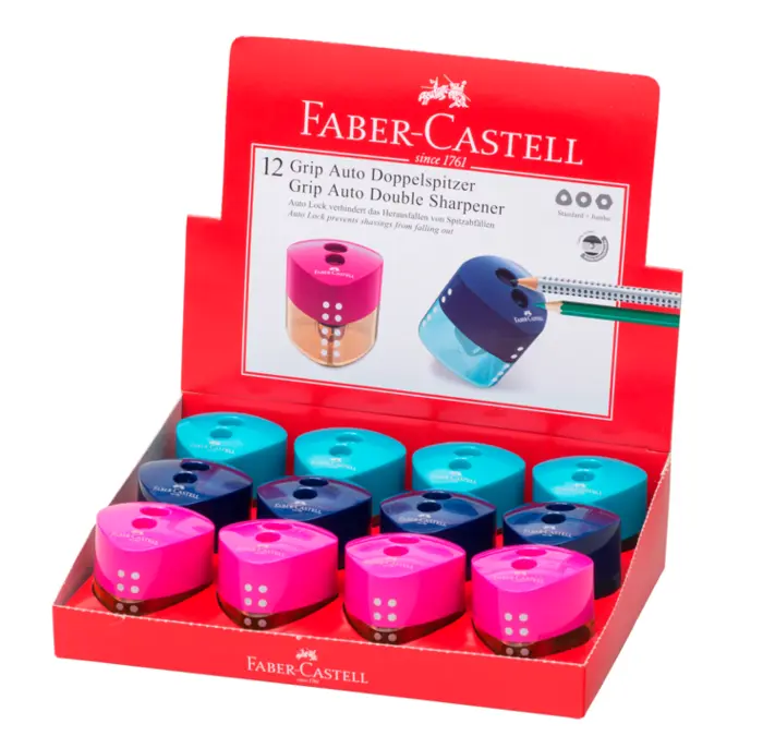 Faber-Castell blyantspidser Twin med beholder