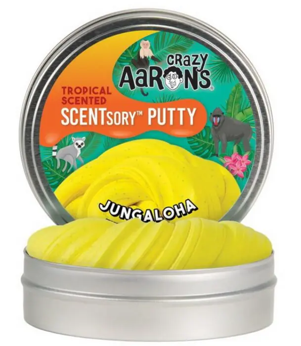 Crazy Aarons putty medium, Scentsory Jungaloha - duft af banan