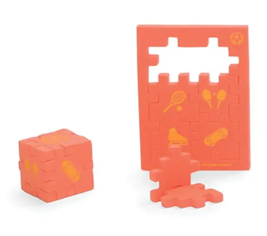 Happy Cube 2D og 3D puslespil, 4-7 år Junior