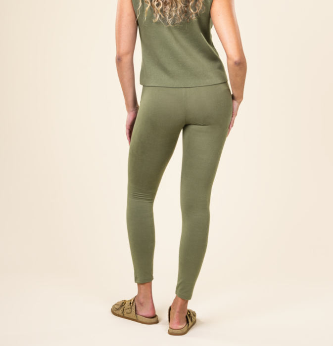 Living Crafts øko leggings, sage