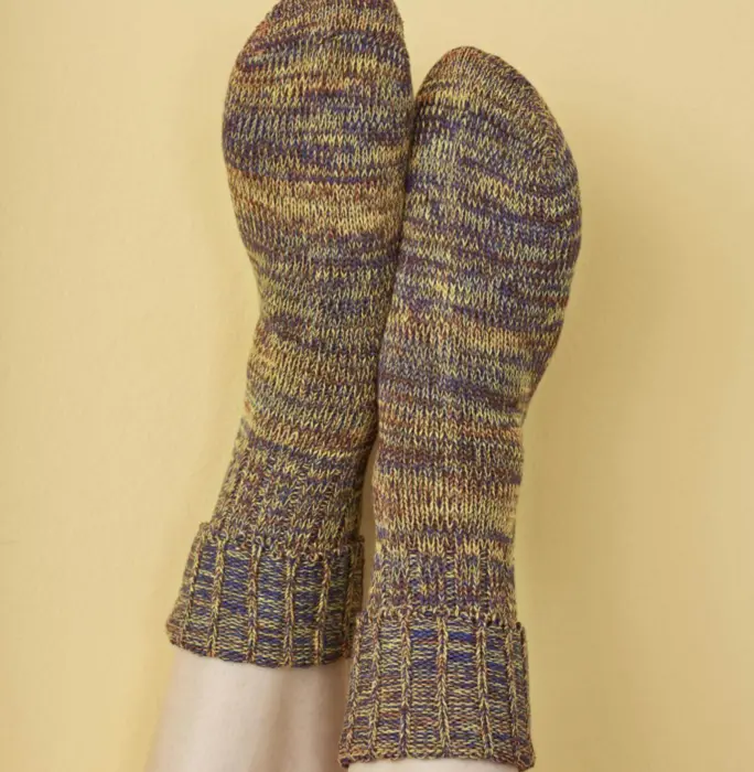 Living Crafts økologiske sokker i bomuld, Lovis barolo