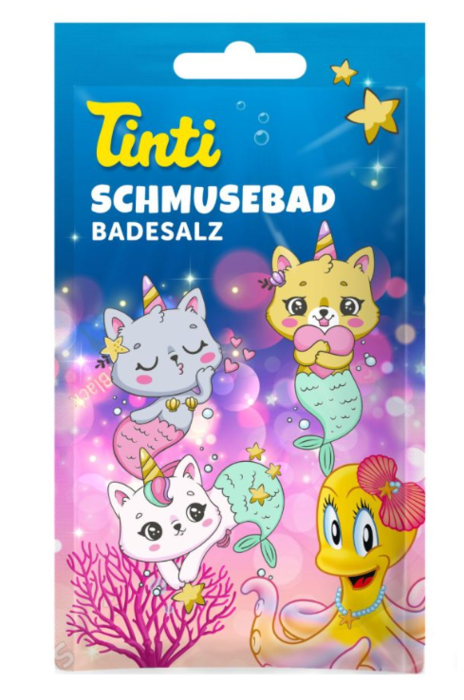 Tinti magiske lyserøde skyer - badesalt