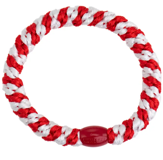 Kknekki elastik fra Bon Dep #04, Rød og hvid