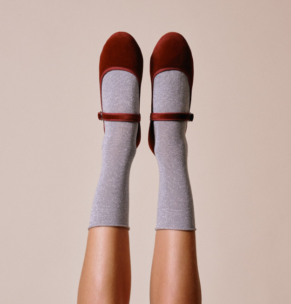 mp Woman Lucinda glimmerstrømper (lille tåsøm), vælg farve