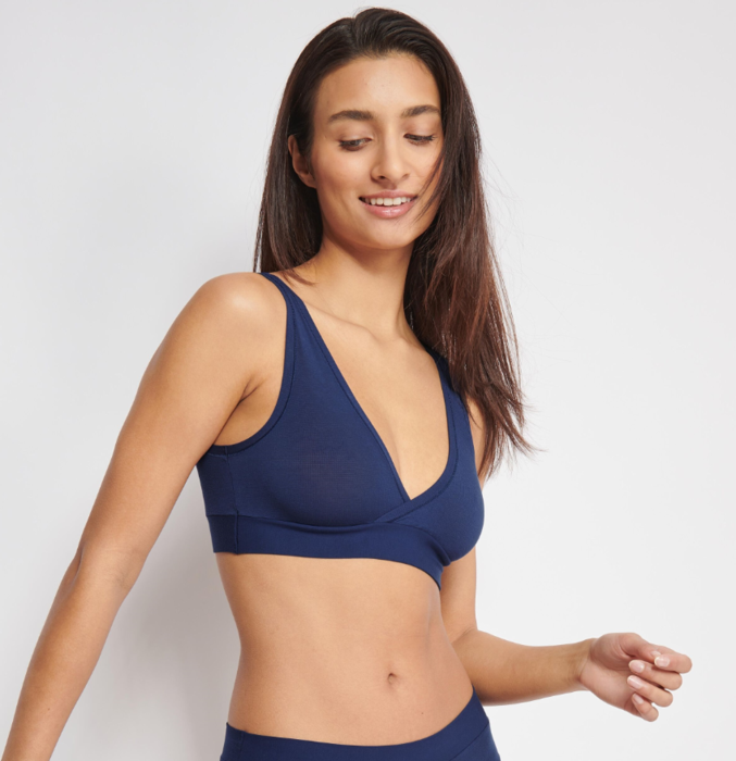 Sloggi Go Allround, bralette one size - navy