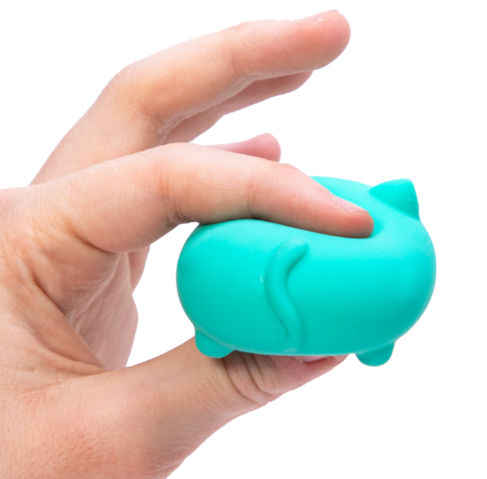 NeeDoh Cool Cats Tennie fidgetbolde - æske med 3 katte