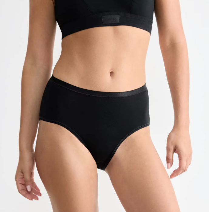 Sloggi Go Daily Cotton trusser midi - økologisk, 3-pak i sort