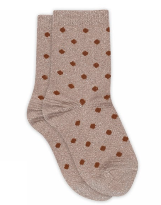 MP Kids Irma glimmerstrømper med prikker, flere farver