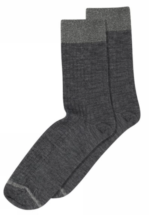 MP Woman Erina uldstrømpe med glimmer - flere farver