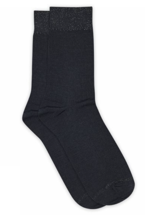 MP Woman Erina uldstrømpe med glimmer - flere farver