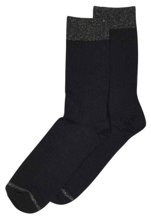 MP Woman Erina uldstrømpe med glimmer - flere farver