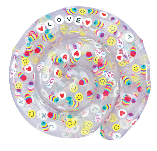 Crazy Aarons Thinking Putty, BFF - med vedhæng