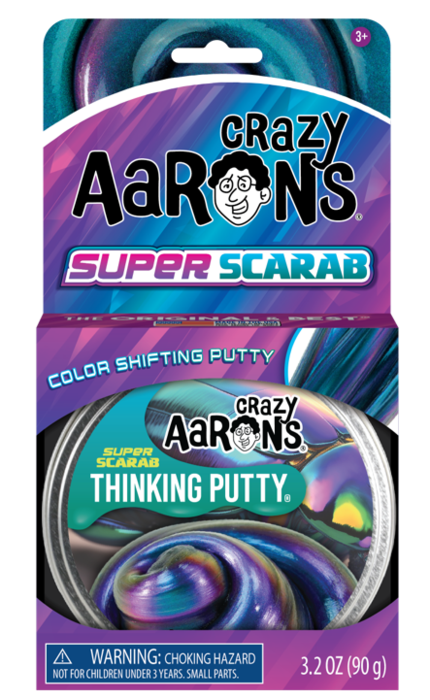 Crazy Aarons Thinking Putty, Super Scarab