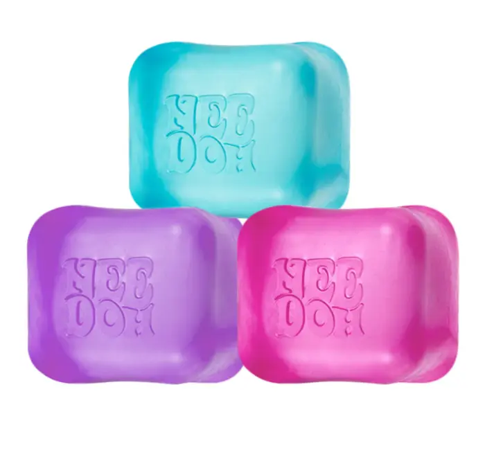 NeeDoh Nice Ice Baby fidgetbold - lille isterning