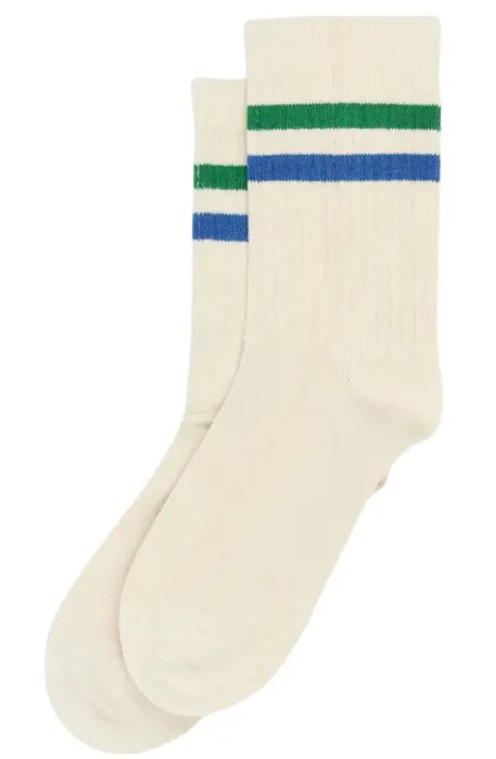 Minipop bambusstrømper sport, Cloud Dancer