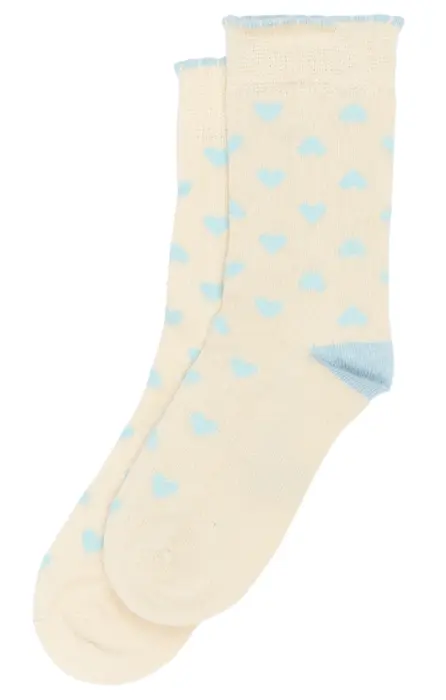 Minipop bambusstrømper 3-pak mix, Clear Sky