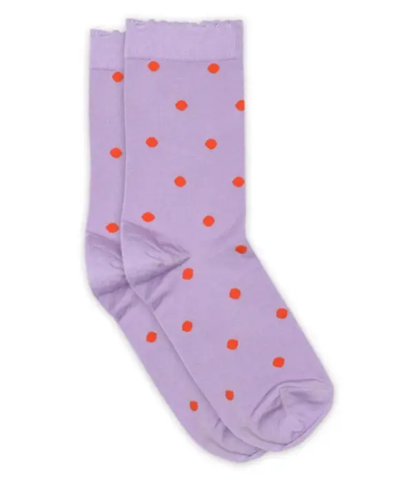 MP Woman Etta bomuldsstrømper med prikker - flere farver