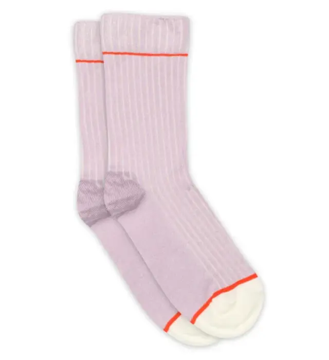 MP Woman Megan bambusstrømper med striber - flere farver