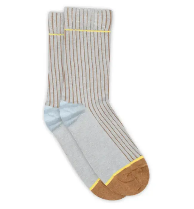 MP Woman Megan bambusstrømper med striber - flere farver