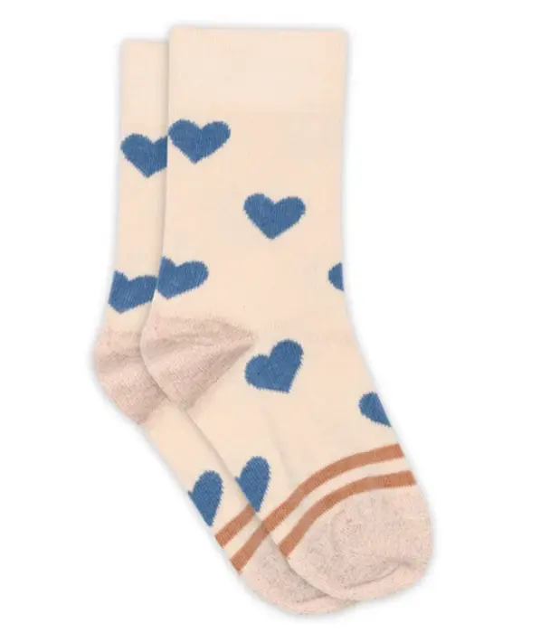 MP Kids Ada bomuldsstrømper med hjerter, flere farver