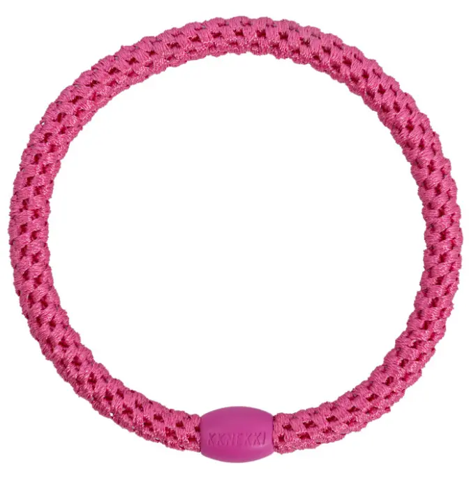 Kknekki elastik fra Bon Dep #06, Slim pink