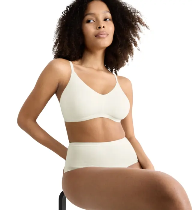 Sloggi Go Daily Cotton Soft bra - økologisk, hvid
