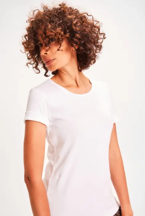 By Basics 4301 kortærmet t-shirt i 100% øko bomuld