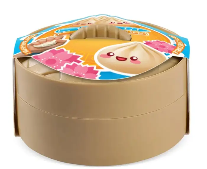 Kawaii dumplings - 3 styk i mini steamer kurv