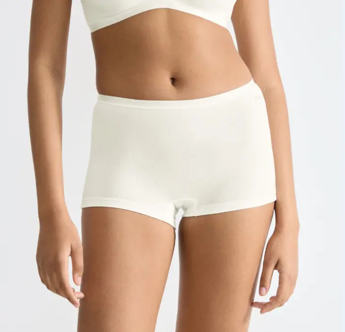 Sloggi Go Daily Cotton trusser short, 3-pak i hvid