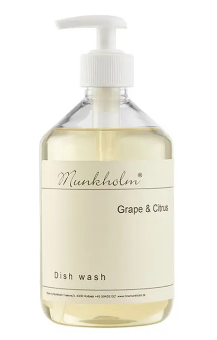 Munkholm opvaskemiddel med grape og citrus