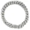 Kknekki elastik fra Bon Dep #13, sølv glimmer